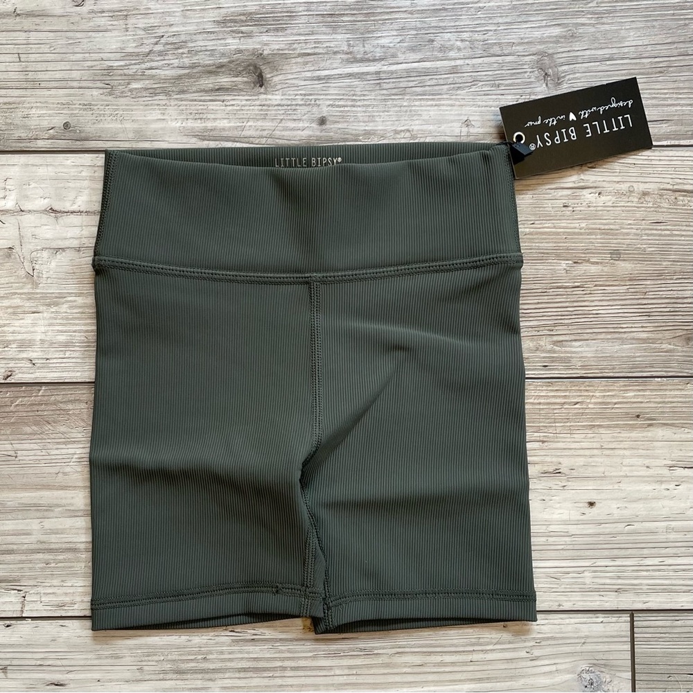 NWT Little Bipsy | Athletic Ribbed Biker Short | Size: 3T-4T